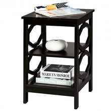 Load image into Gallery viewer, 3-tier Nightstand Sofa Side End Accent Table-Coffee
