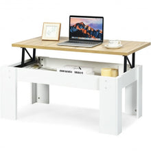 Load image into Gallery viewer, Lift Top Coffee Pop-UP Cocktail Table-White
