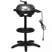 Load image into Gallery viewer, 1350 W Outdoor Electric BBQ Grill with Removable Stand

