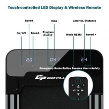 Load image into Gallery viewer, 1 HP Walking Treadmill with  Remote Controller

