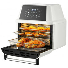 Load image into Gallery viewer, 19 QT Multi-functional Air Fryer Oven 1800W Dehydrator Rotisserie-White
