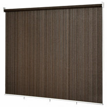 Load image into Gallery viewer, 6&#39; x 6&#39; Roller Light Filtering Protection Window Shade Blind-Coffee
