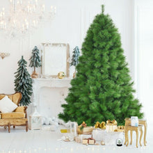 Load image into Gallery viewer, 7 ft Hinged Artificial Christmas Tree Holiday Decoration with Stand
