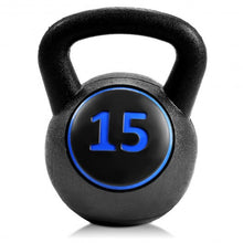 Load image into Gallery viewer, 3 pcs 5 10 15lbs Kettlebell Kettle Bell Weight Set
