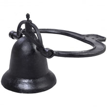 Load image into Gallery viewer, 8.5&quot; Large Cast Iron Farm School Dinner Bell
