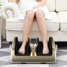 Load image into Gallery viewer, Foot Calf Shiatsu Massager w/ Heat &amp; Remote Control
