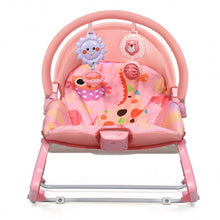 Load image into Gallery viewer, Baby Adjustable Swing Bouncer &amp; Rocker-Pink
