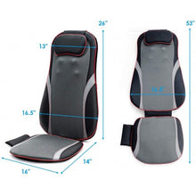 Load image into Gallery viewer, Shiatsu Neck Back Massage Relaxing Seat Cushion
