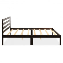 Load image into Gallery viewer, Platform Bed Twin Size Bed Frame Wood Slat Support
