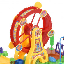 Load image into Gallery viewer, 79 pcs Railway Train Building Blocks with Light &amp; Music
