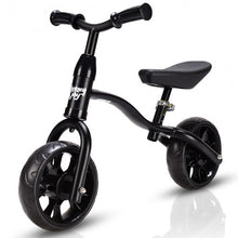 Load image into Gallery viewer, Adjustable No-Pedal Children Kids Balance Bike-Black
