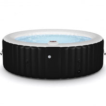 Load image into Gallery viewer, Goplus Portable Inflatable Bubble Massage SPA-Black
