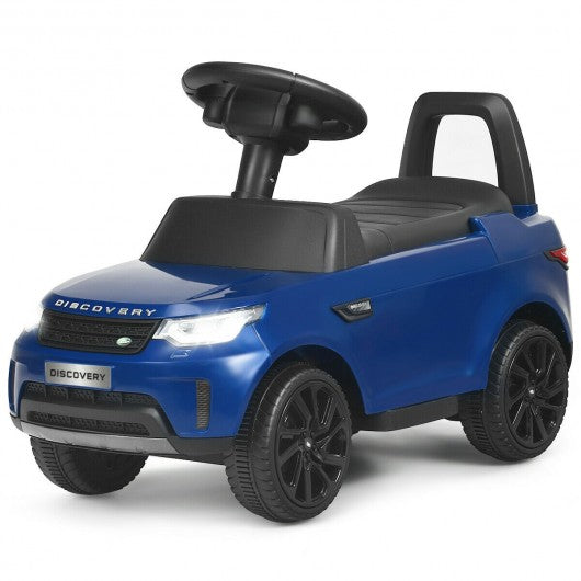 2-in-1 6V Land Rover Licensed Kids Ride On Car-Blue