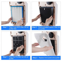 Load image into Gallery viewer, Air Purifier Replacement Filter HEPA And Activated Carbon Filters
