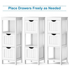 Load image into Gallery viewer, Floor Multifunction Bathroom Storage Organizer Rack with 2 Drawers
