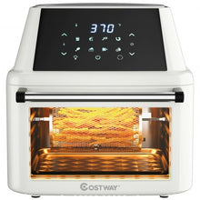 Load image into Gallery viewer, 19 QT Multi-functional Air Fryer Oven 1800W Dehydrator Rotisserie-White
