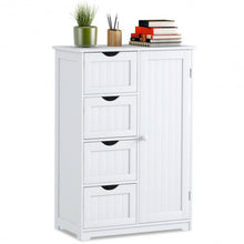 Load image into Gallery viewer, Standing Indoor Wooden Cabinet with 4 Drawers
