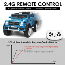 Load image into Gallery viewer, 12V Licensed Mercedes-Benz Kids Ride On Car-Navy
