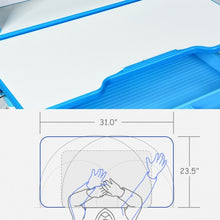 Load image into Gallery viewer, Height Adjustable Kids Desk and Chair Set-Blue
