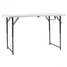 Load image into Gallery viewer, 4ft Adjustable Camping and Utility Folding Table
