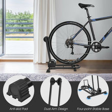 Load image into Gallery viewer, Foldable Bike Floor Parking Rack Home Garage Storage Stand Fit 20&quot;-29&quot;
