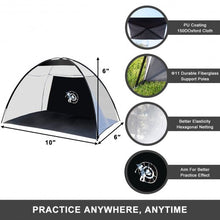 Load image into Gallery viewer, 10&#39; Golf Training Practice Net w/ Free Bag
