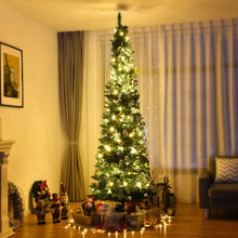 Load image into Gallery viewer, PVC Artificial Slim Pencil Christmas Tree-9&#39;
