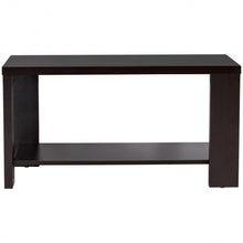 Load image into Gallery viewer, Rectangular Cocktail Coffee Table with Storage Shelf
