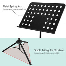 Load image into Gallery viewer, Adjustable Music Stand with Clip Holder and Carry Bag
