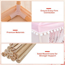 Load image into Gallery viewer, Kids Play Tent Large Playhouse Children Play Castle Fairy Tent Gift w/ Mat-Pink
