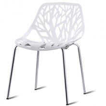 Load image into Gallery viewer, Set Of 6 Accent Armless Plastic Dining Side Chairs
