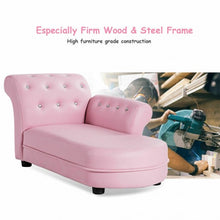 Load image into Gallery viewer, Armrest Relax Chaise Lounge Kids Sofa
