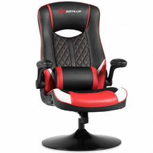 Load image into Gallery viewer, 360 Degree Swivel Rocking Racing Style Gaming Chair-Red
