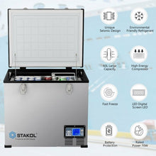 Load image into Gallery viewer, 63-Quart Portable Compressor Camping Electric Car Cooler
