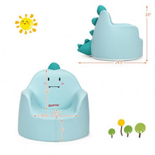 Load image into Gallery viewer, Kids Cartoon Sofa Seat Toddler Children Armchair Couch-Blue
