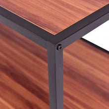 Load image into Gallery viewer, Durable Rectangular Coffee Table with Bottom Shelf
