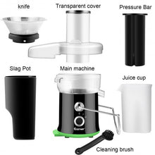 Load image into Gallery viewer, 2 Speed Wide Mouth Fruit &amp; Vegetable Centrifugal Electric Juicer
