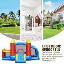 Load image into Gallery viewer, Inflatable Bounce House Slide Jumping Castle Soccer Goal Ball Pit Without Blower
