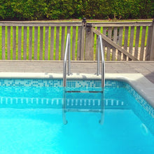 Load image into Gallery viewer, 2-Step Stainless Steel Non-Slip Swimming Pool Ladder
