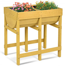 Load image into Gallery viewer, Raised Wooden Planter Vegetable Flower Bed with Liner

