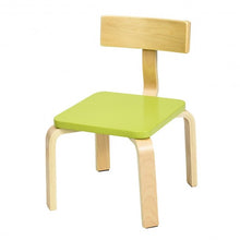 Load image into Gallery viewer, 3 Piece Kids Wooden Activity Table and 2 Chairs Set-Green
