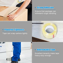 Load image into Gallery viewer, 36 Rolls Clear Carton Box Packing Package Tape 1.9&quot; x 110 Yards
