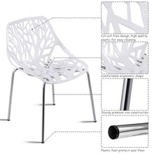 Load image into Gallery viewer, Set Of 6 Accent Armless Plastic Dining Side Chairs
