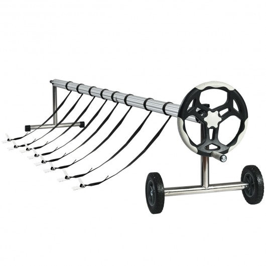 18 Ft Solar Aluminum Pool Cover Reel Set