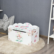 Load image into Gallery viewer, Wooden Toy Box Storage with Seating Bench for Kids
