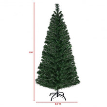 Load image into Gallery viewer, 3&#39; / 4&#39; / 5&#39; / 6&#39; Fiber Optic Artificial PVC Christmas Tree-6&#39;
