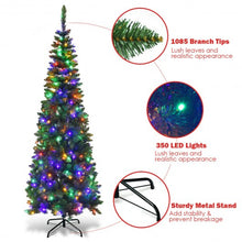 Load image into Gallery viewer, National Tree 7.5 Foot Kingswood Fir Pencil Tree-7.5&#39;
