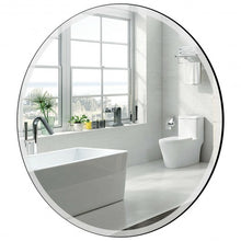Load image into Gallery viewer, 28&quot; Round Mirror Wall Mounted Bathroom Mirror
