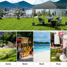 Load image into Gallery viewer, 8�x8&#39; Outdoor Pop up Canopy Tent  w/Roller Bag-Gray
