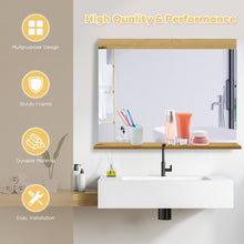 Load image into Gallery viewer, Wall Mirror with Storage Shelf Made in Italy
